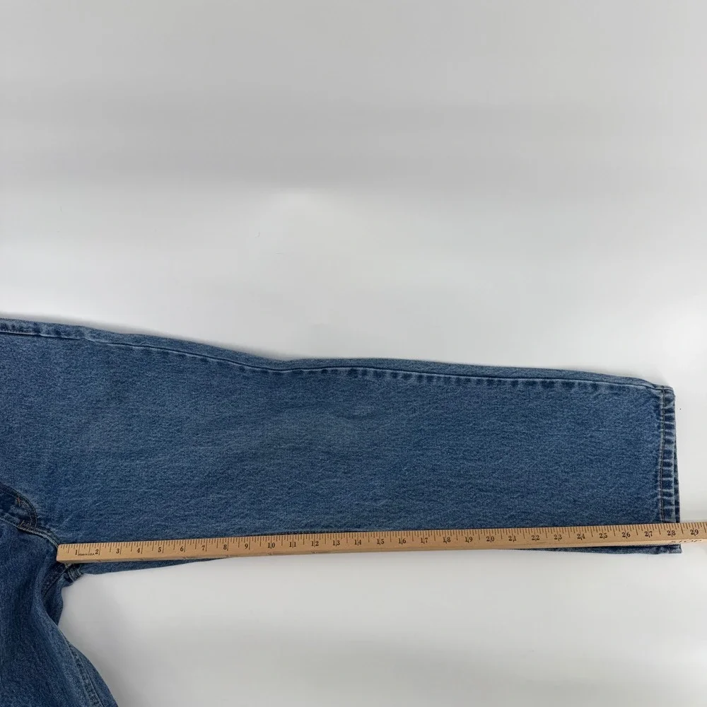 Levis 550 Relaxed Fit Tapered Leg Jeans Medium Wash Blue 32x30 00550-4891